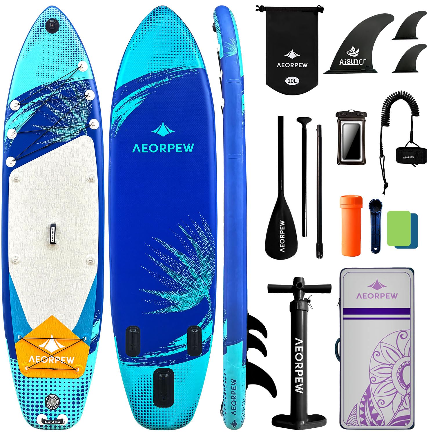 サップ SUP ボード パドル セット Amazon.co.jp: AEORPEW 84cm サップ ボード プレミアム SUPボード